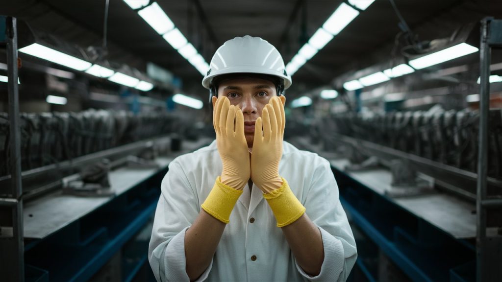 Cómo se fabrican guantes de látex